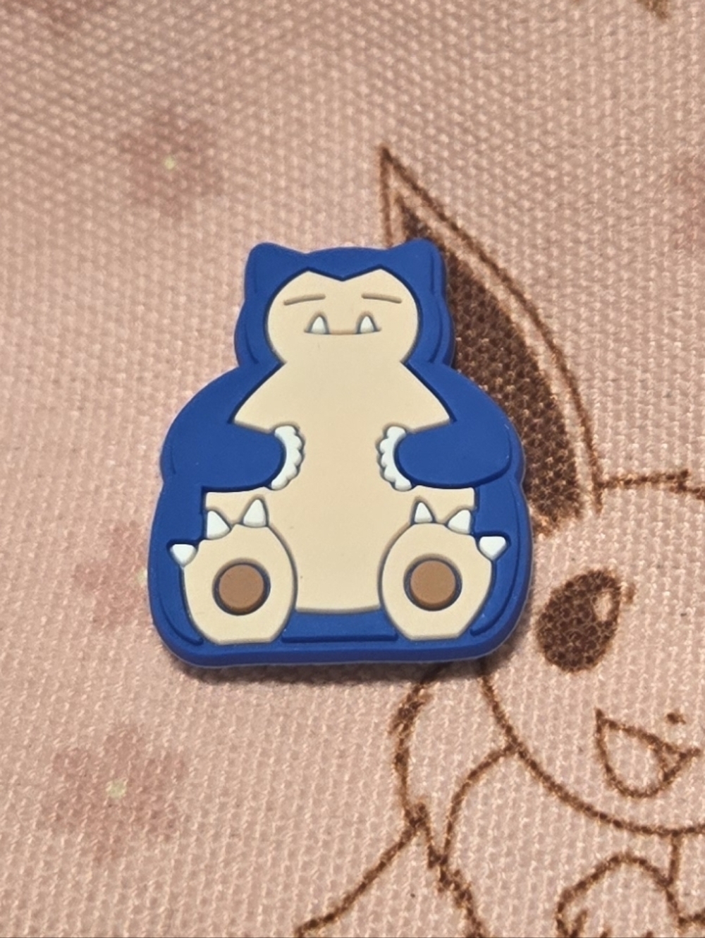 Snorlax Croc Charm Pokémon Normal Type Blue Sleeping Cute Relaxed Charm